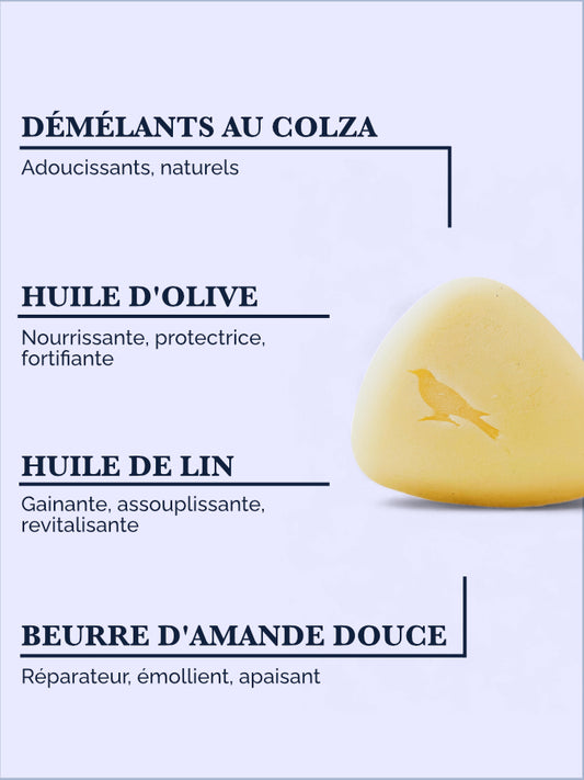 Après-shampoing solide démêlant et nourrissant | HORIZON