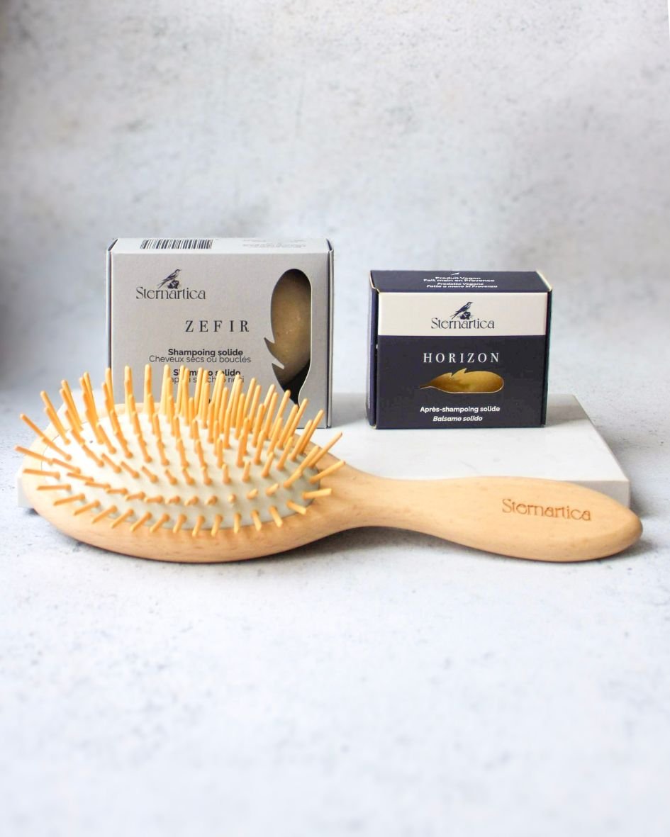 soin capillaire parfait 1 shampoing + 1 après-shampoing + 1 brosse