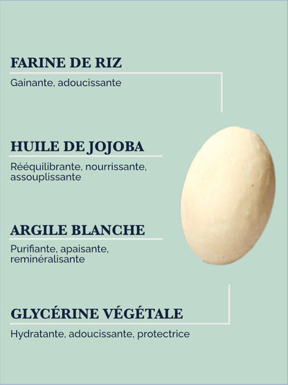 Shampoo solido per capelli secchi o ricci | Senza solfati | ZEFIR