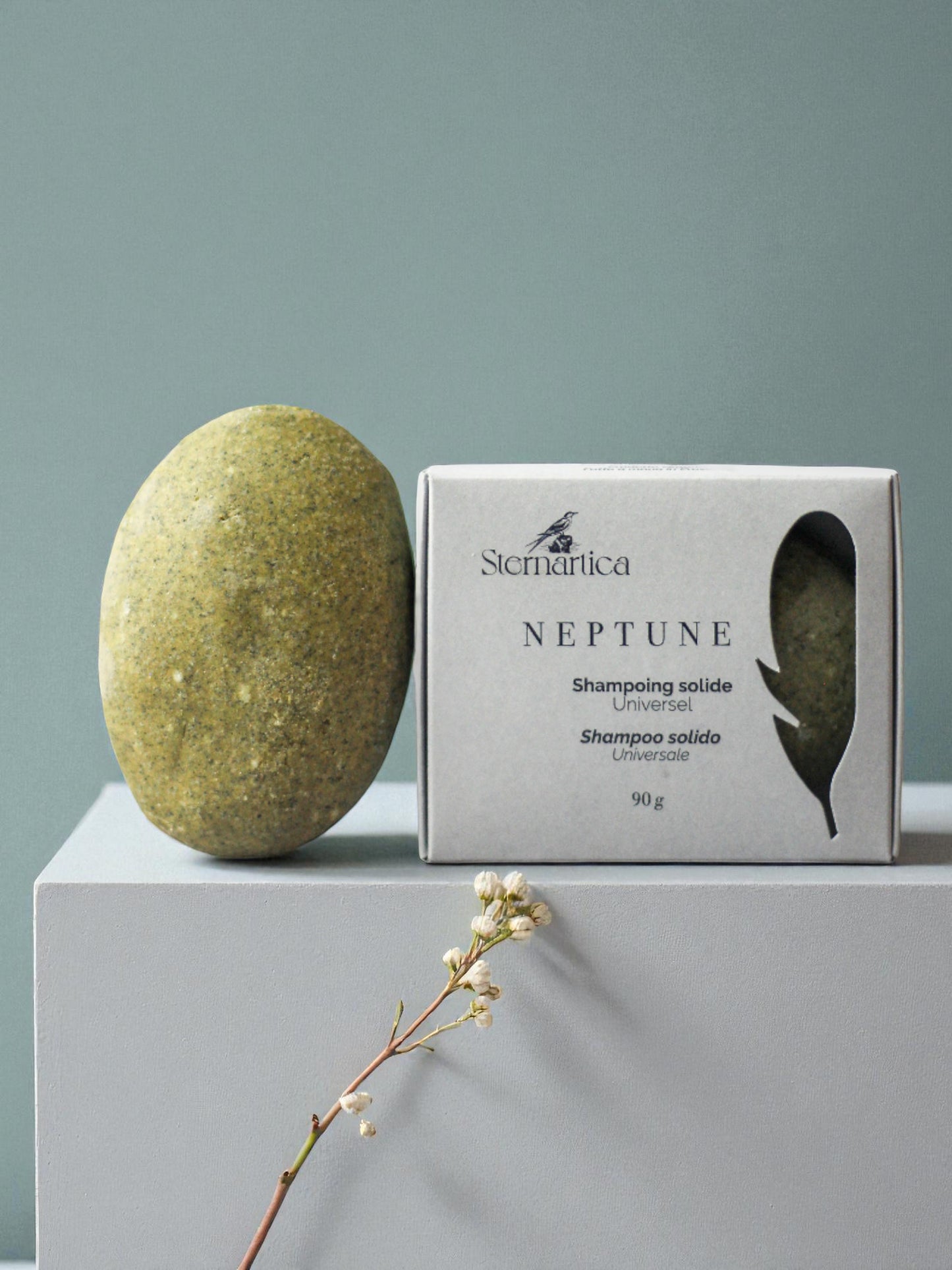 Shampoing solide à la spiruline | Universel | NEPTUNE